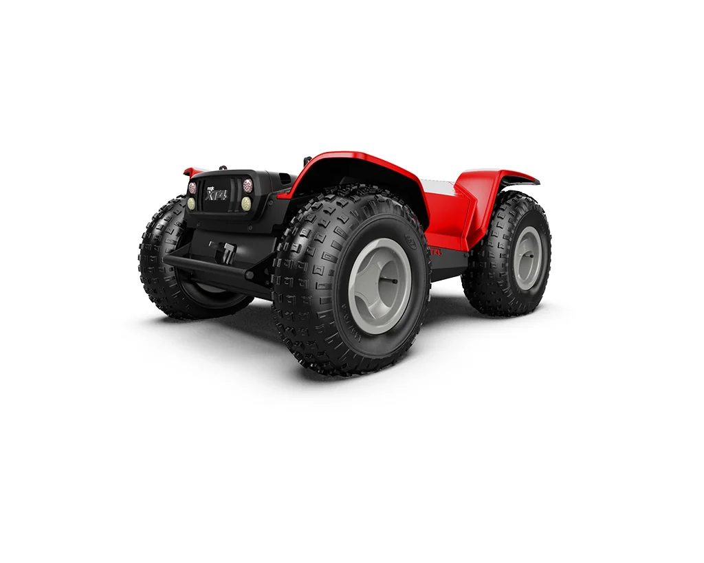 1729 XT4 Low Back Red - Base Only
