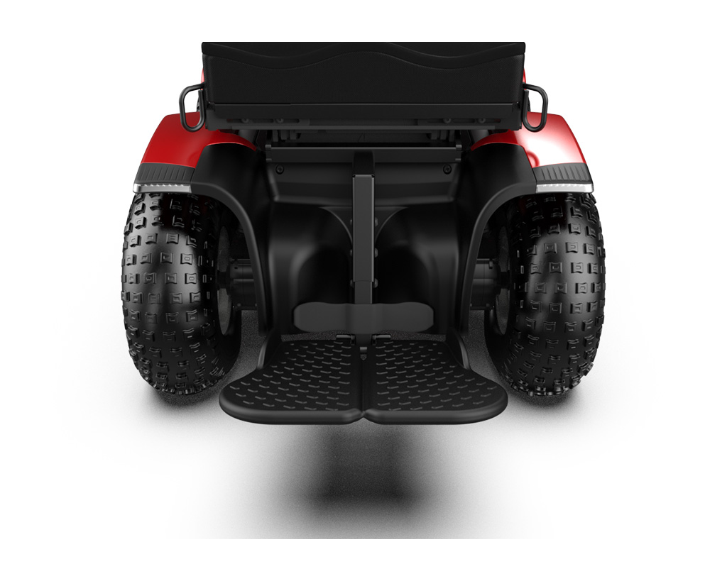 XT4 Front Red with footplate