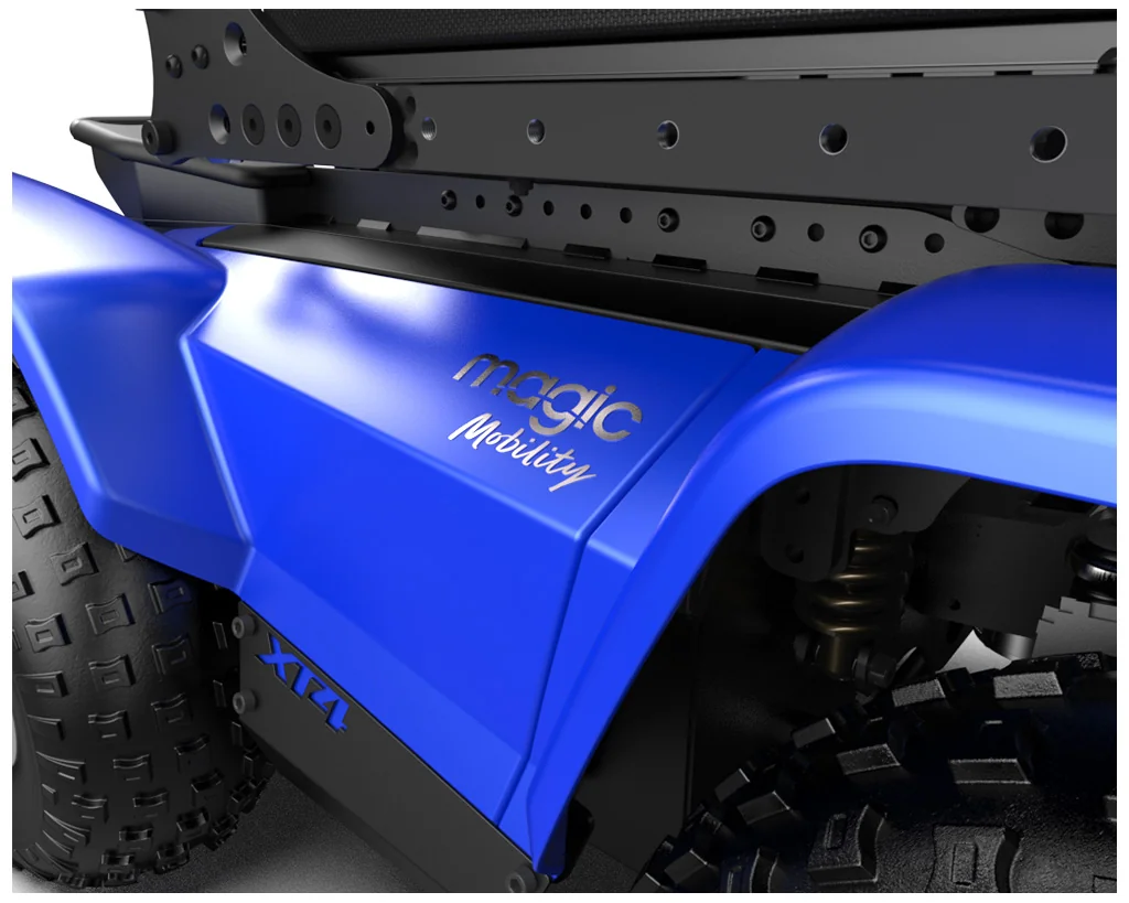 XT4 Side Closeup Blue
